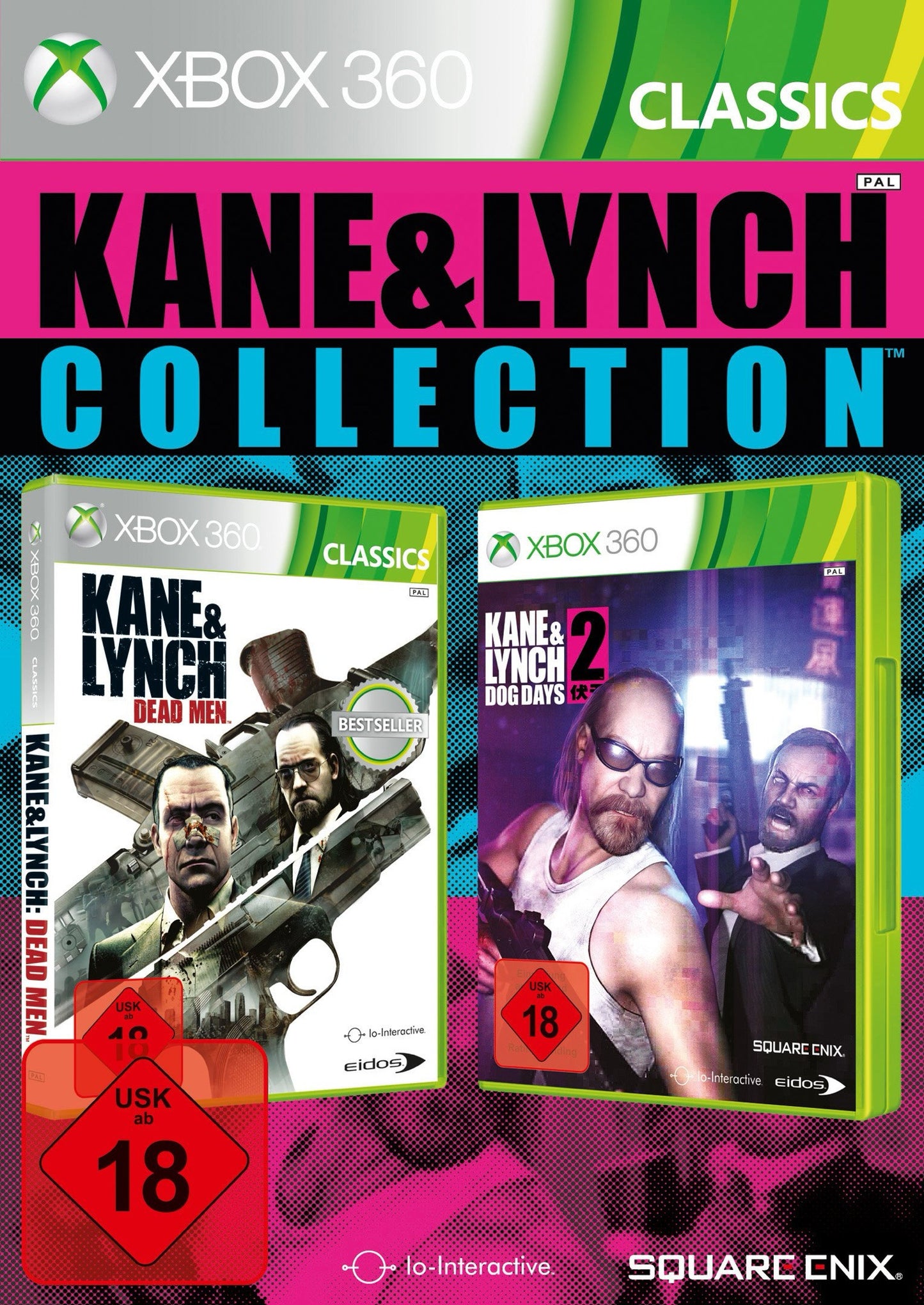 Kane & Lynch Collection XBOX360 (használt)