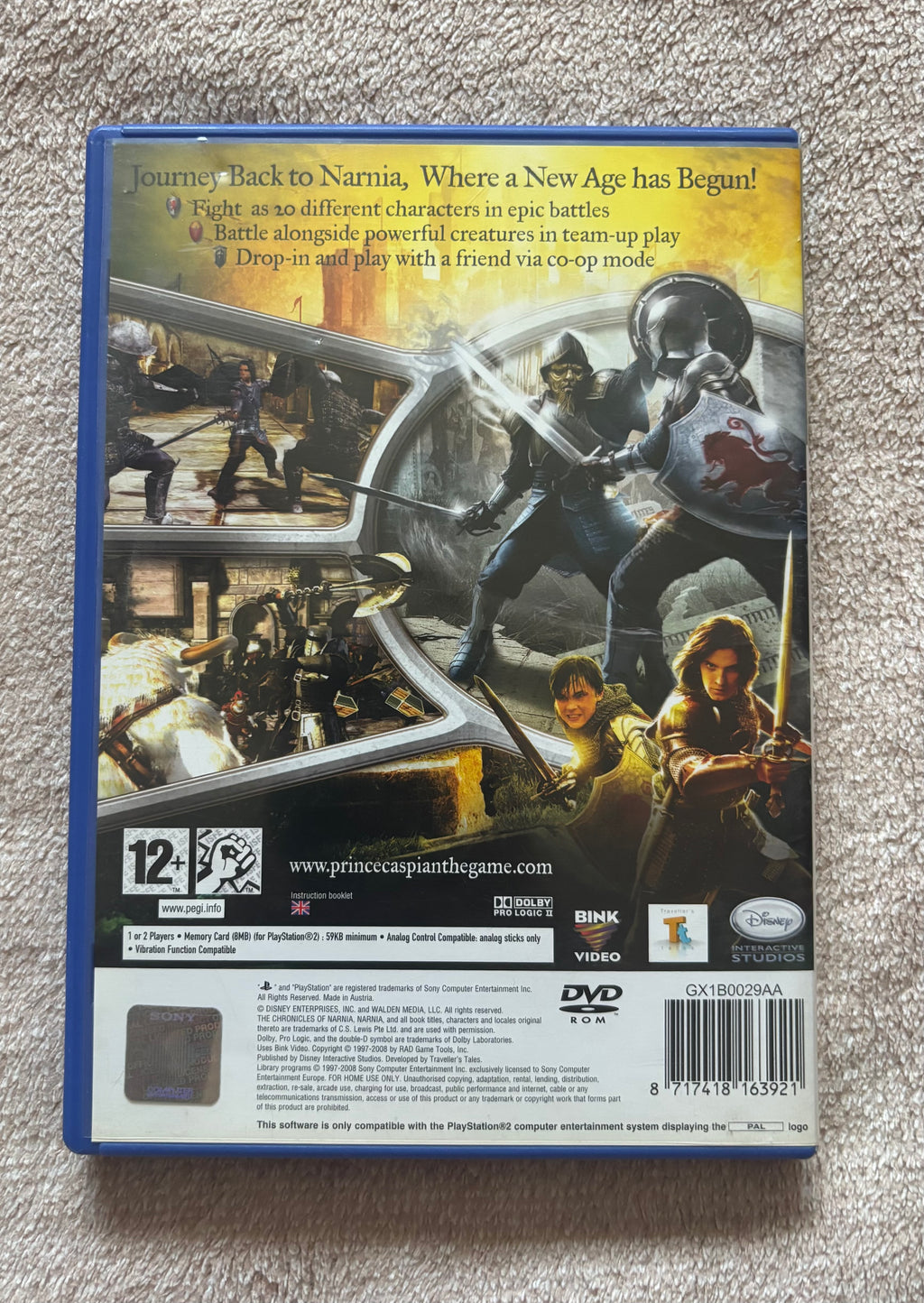 Narnia Prince Caspian PS2 (használt)