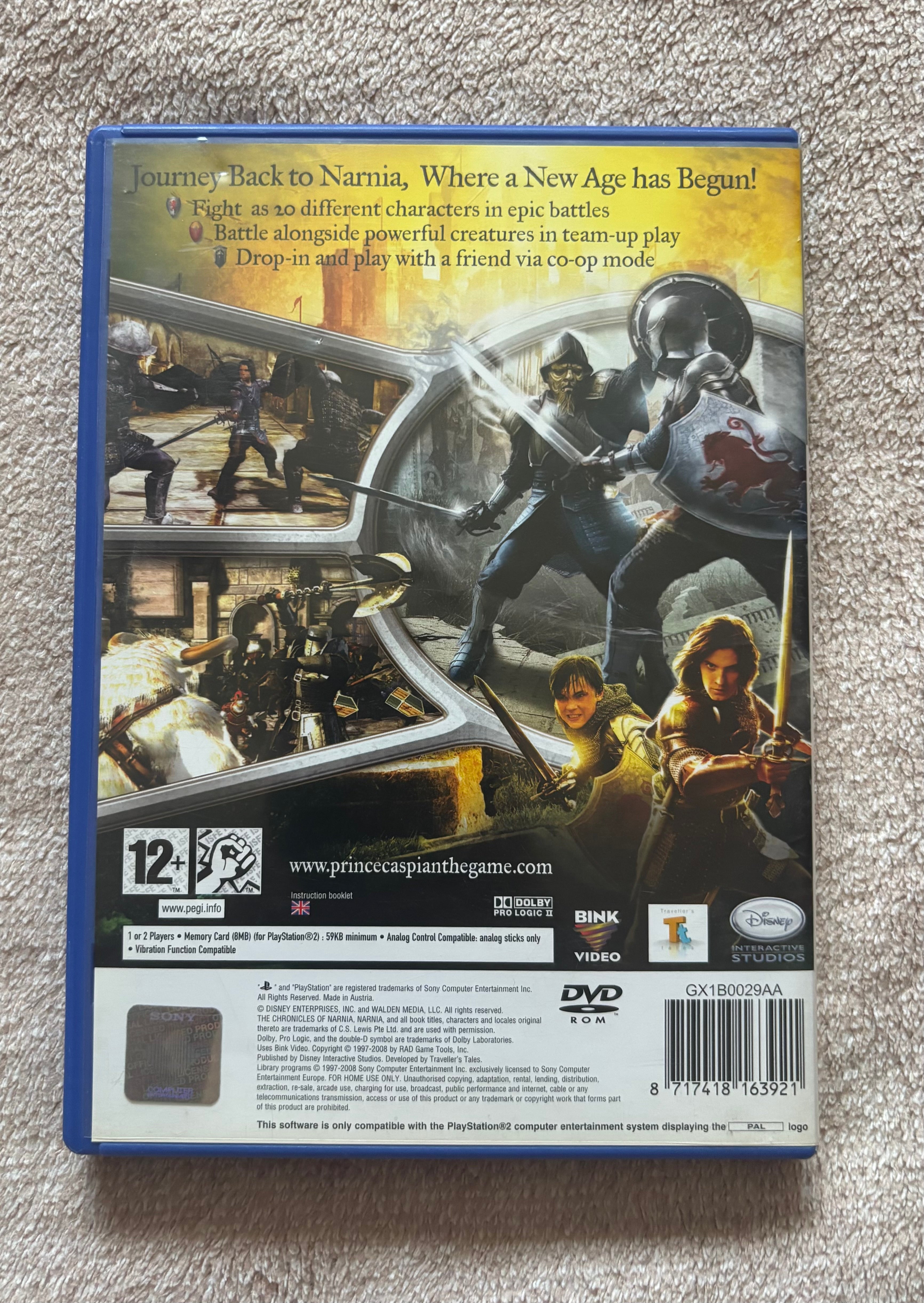 Narnia Prince Caspian PS2 (használt)