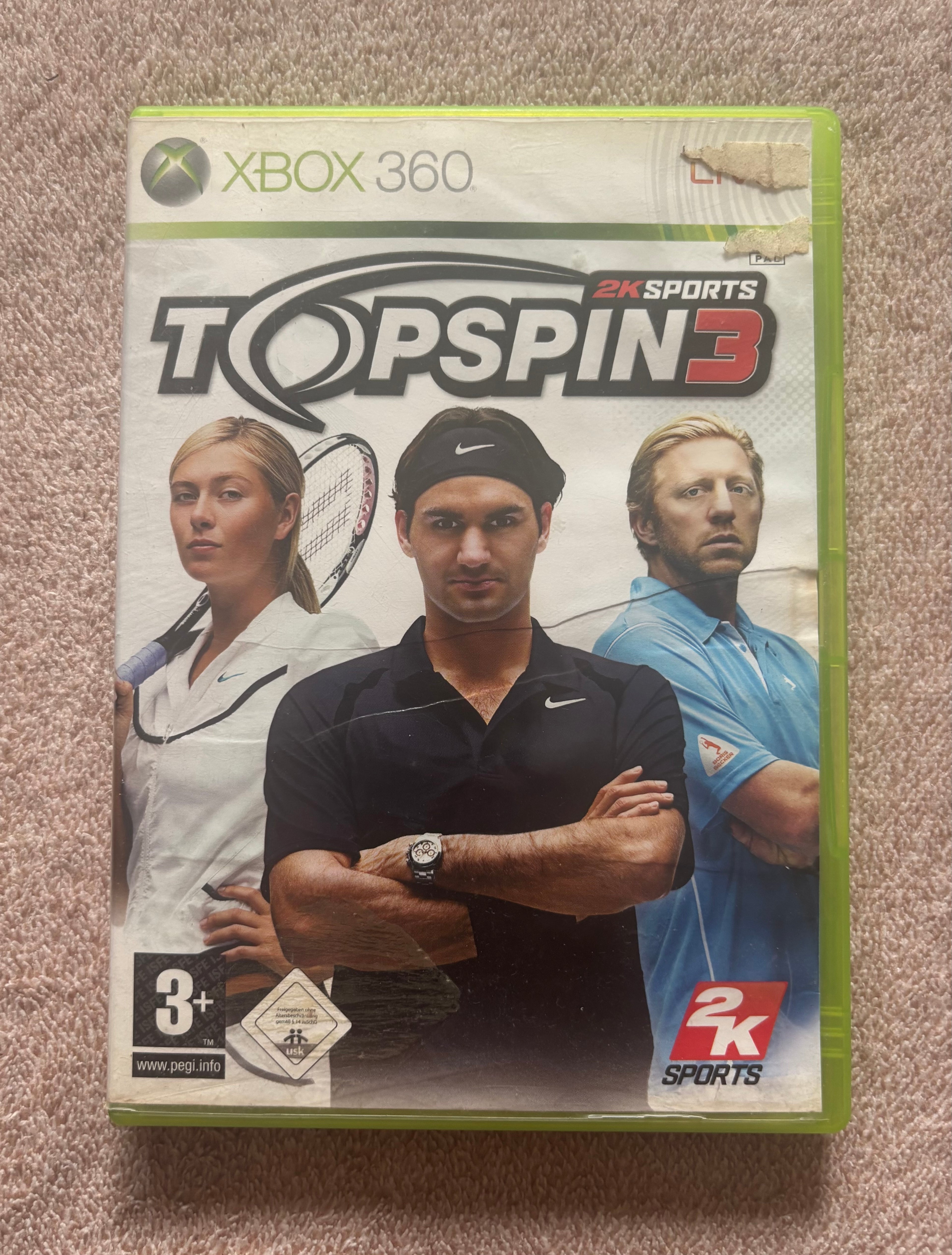 TopSpin 3 Xbox360 (használt)