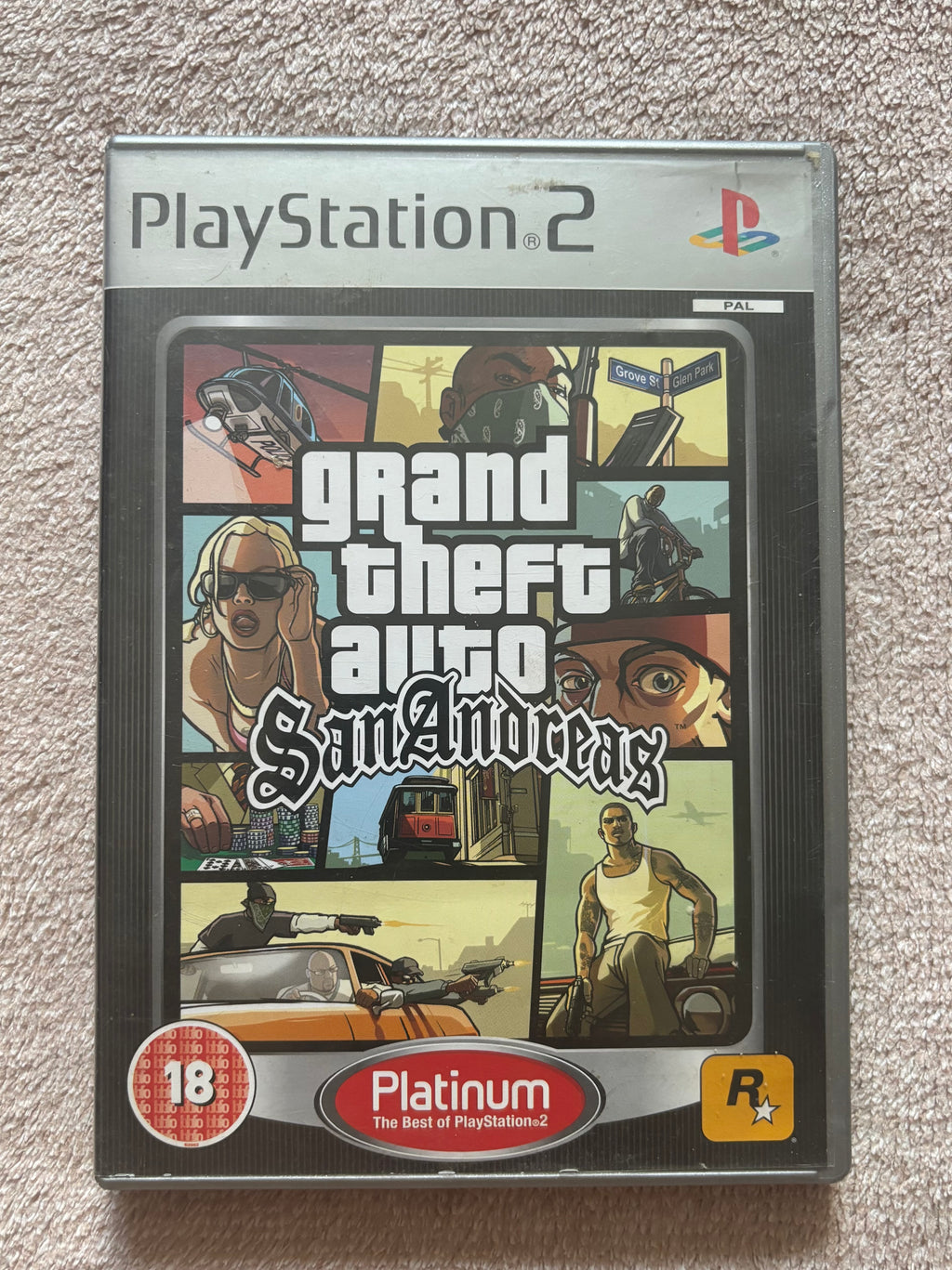 Grand Theft Auto San Andreas PS2 (használt)