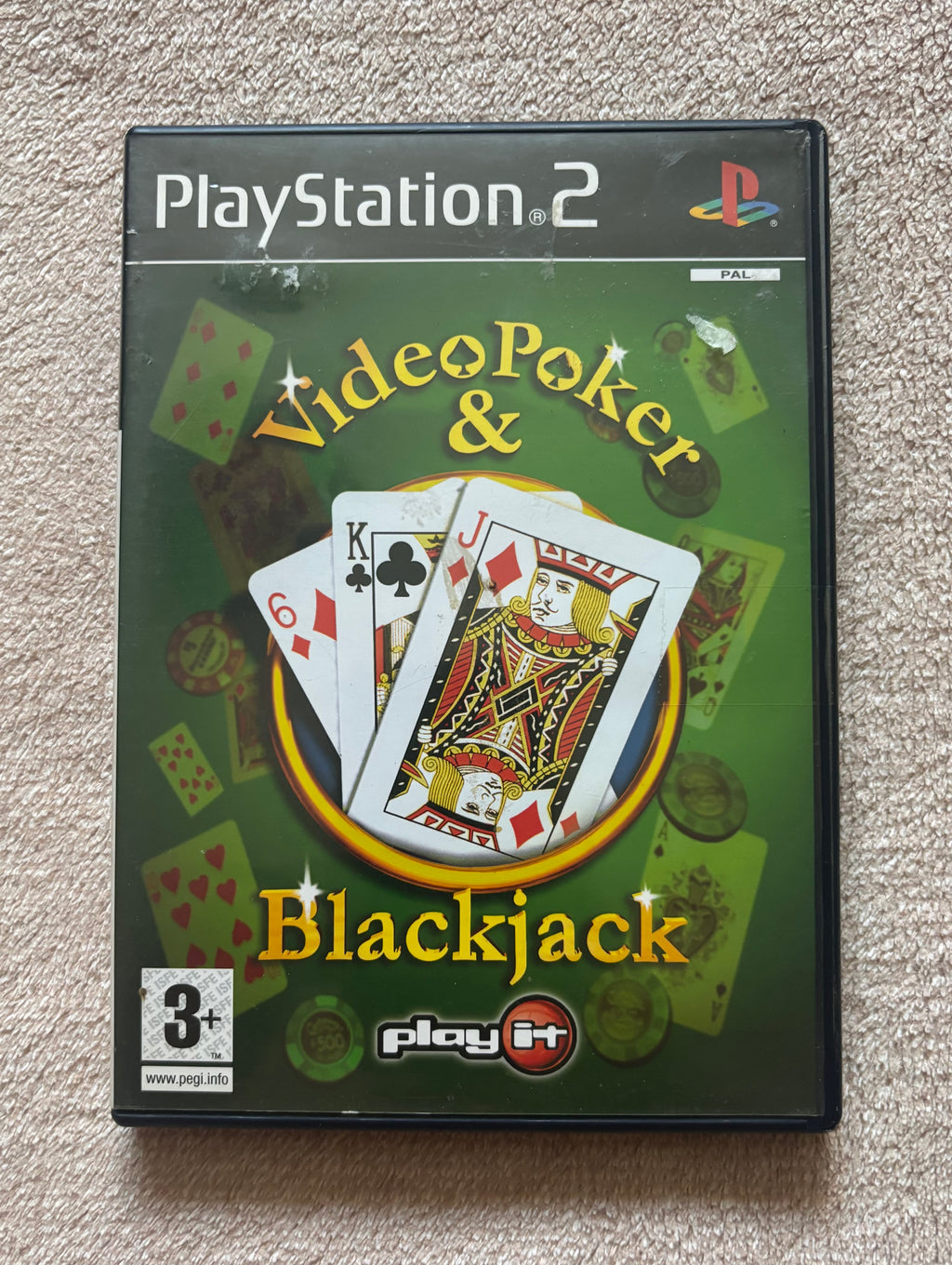 VideoPoker & Blackjack PS2 (használt)
