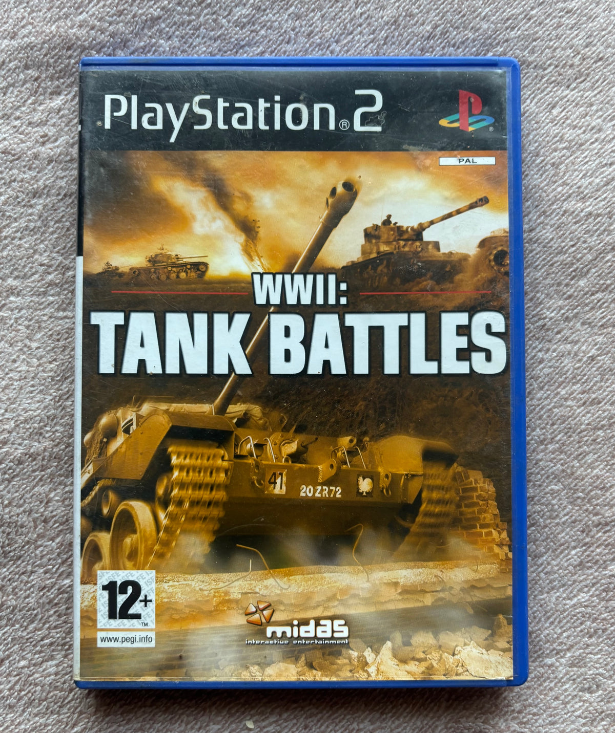 WWII: Tank Battles PS2 (használt)