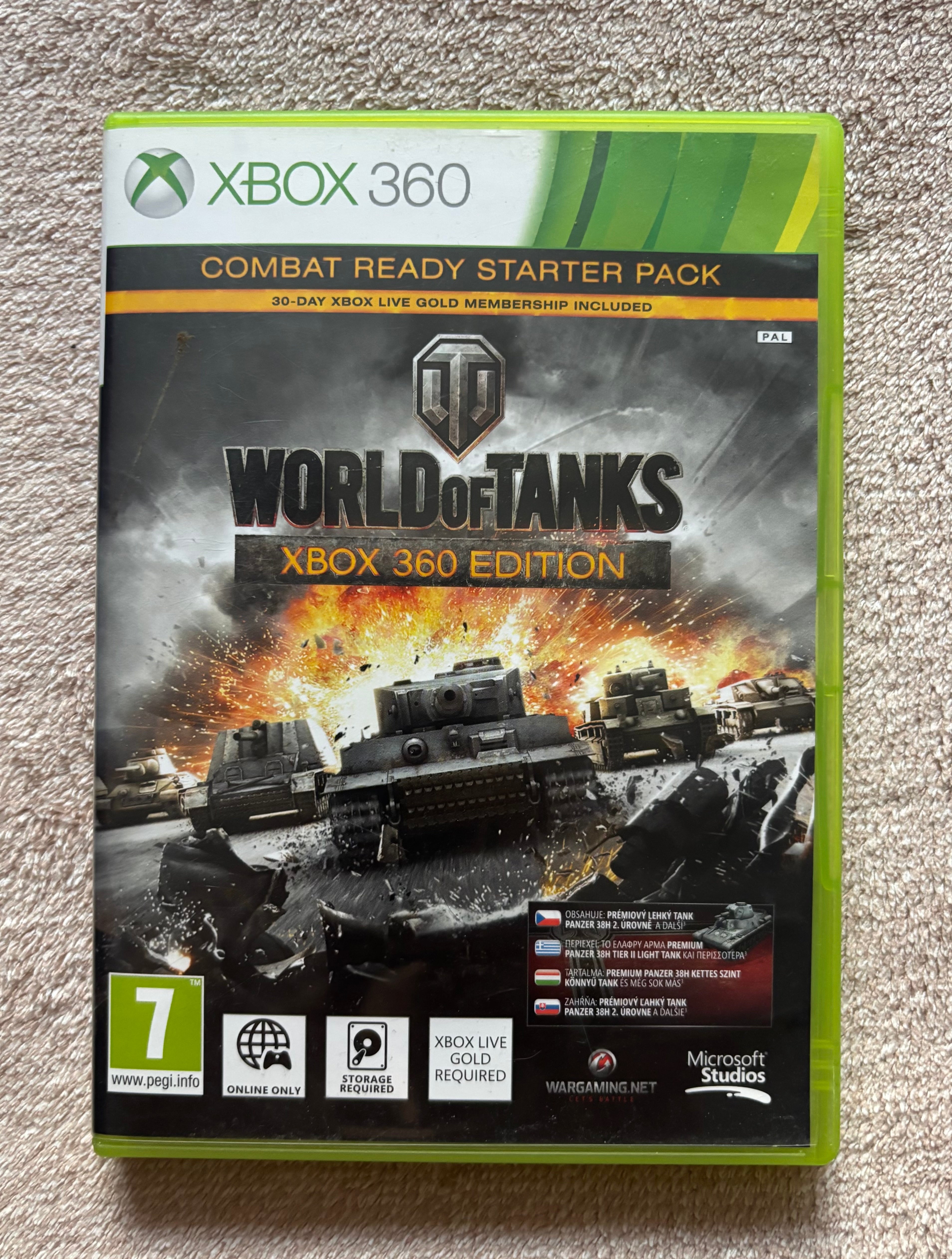 World of Tanks Xbox360 (használt)