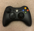 Xbox 360 gyári vezeték nélküli kontroller (fekete, használt)
