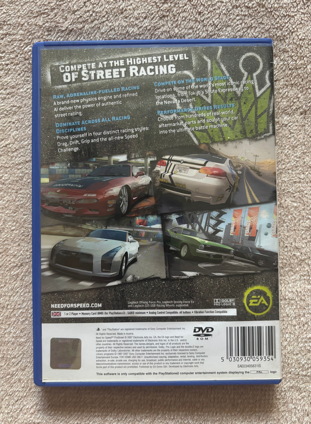 Need for Speed ProStreet PS2 (használt)