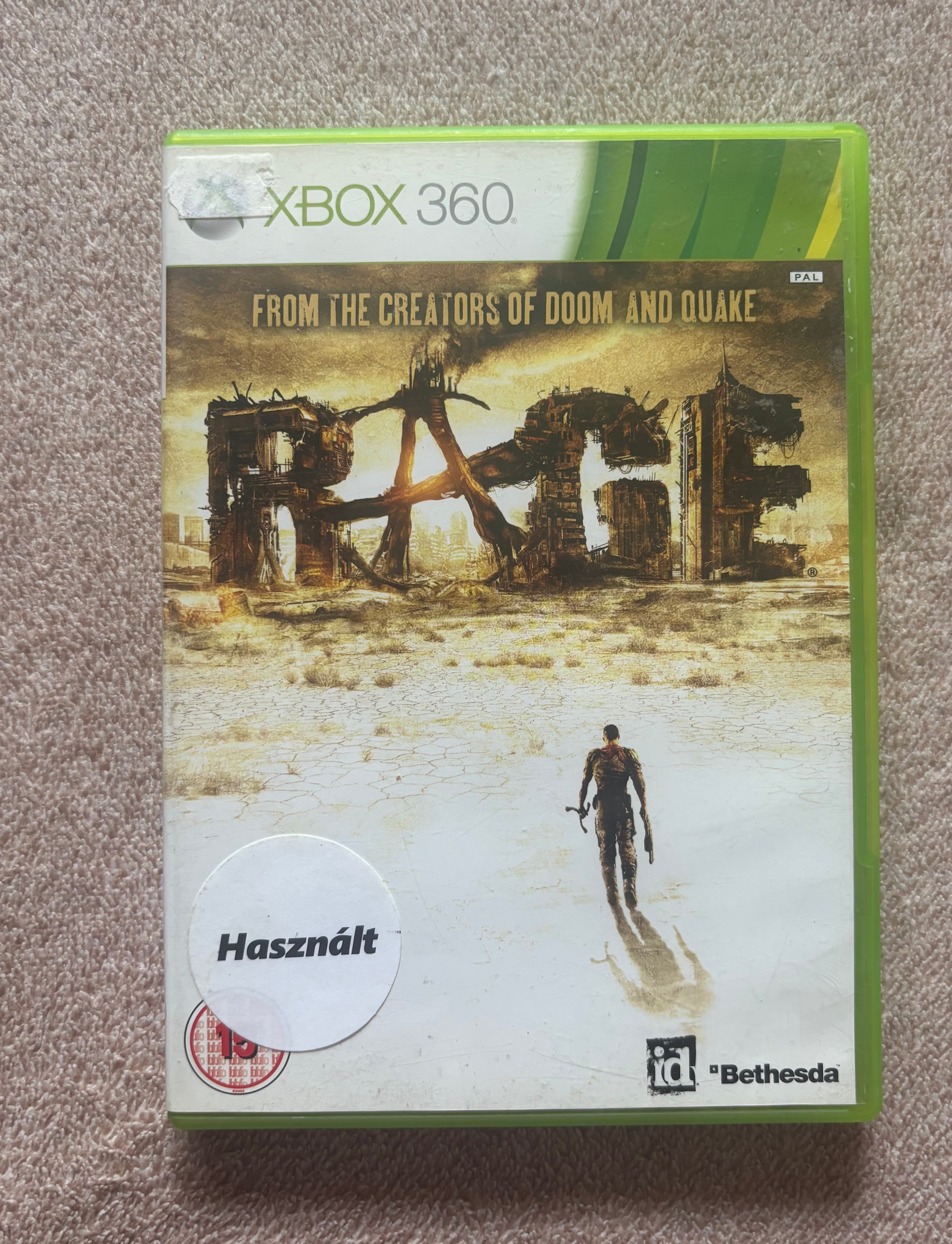 RAGE Xbox360 (használt)