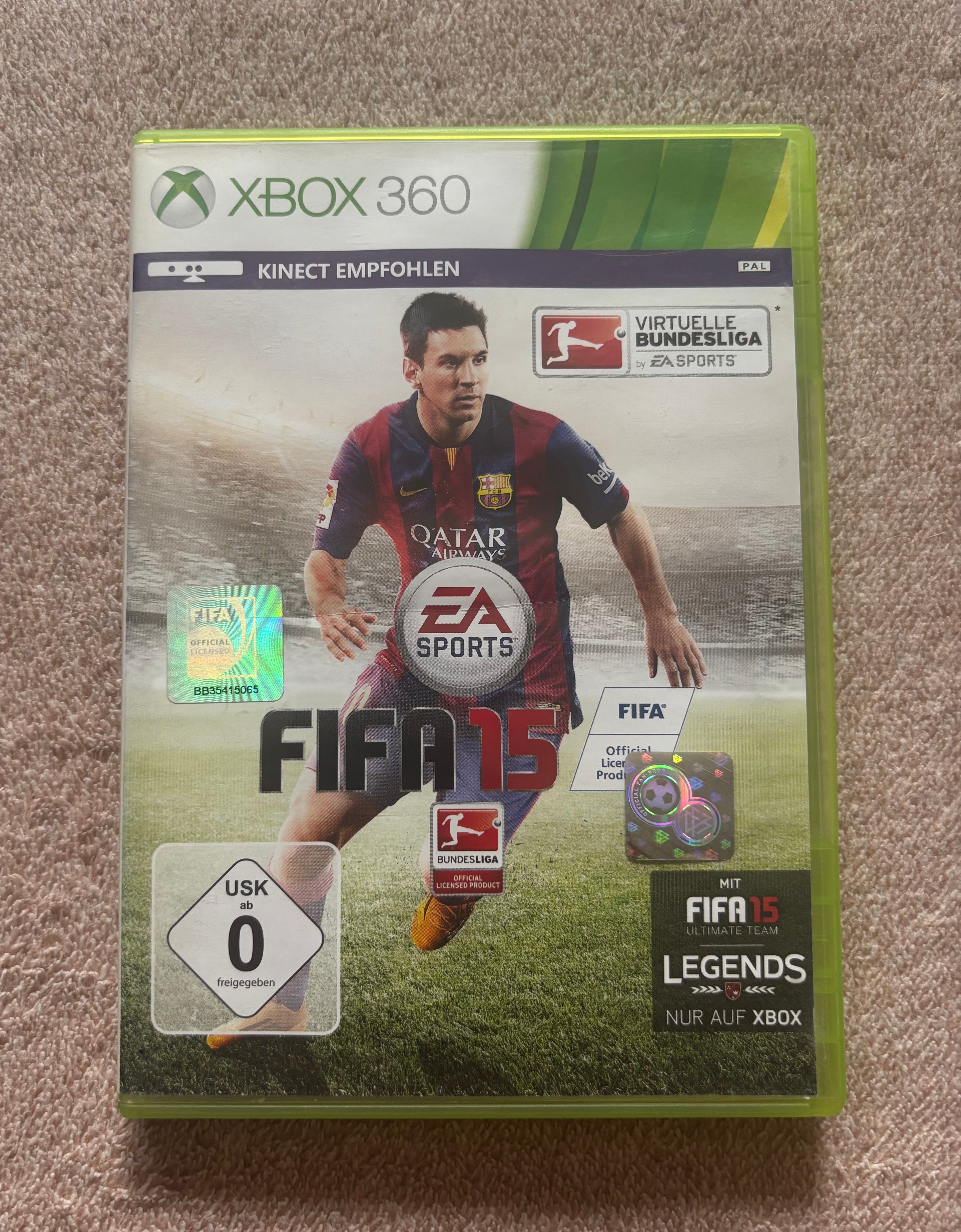 FIFA 15 Xbox360 (használt)