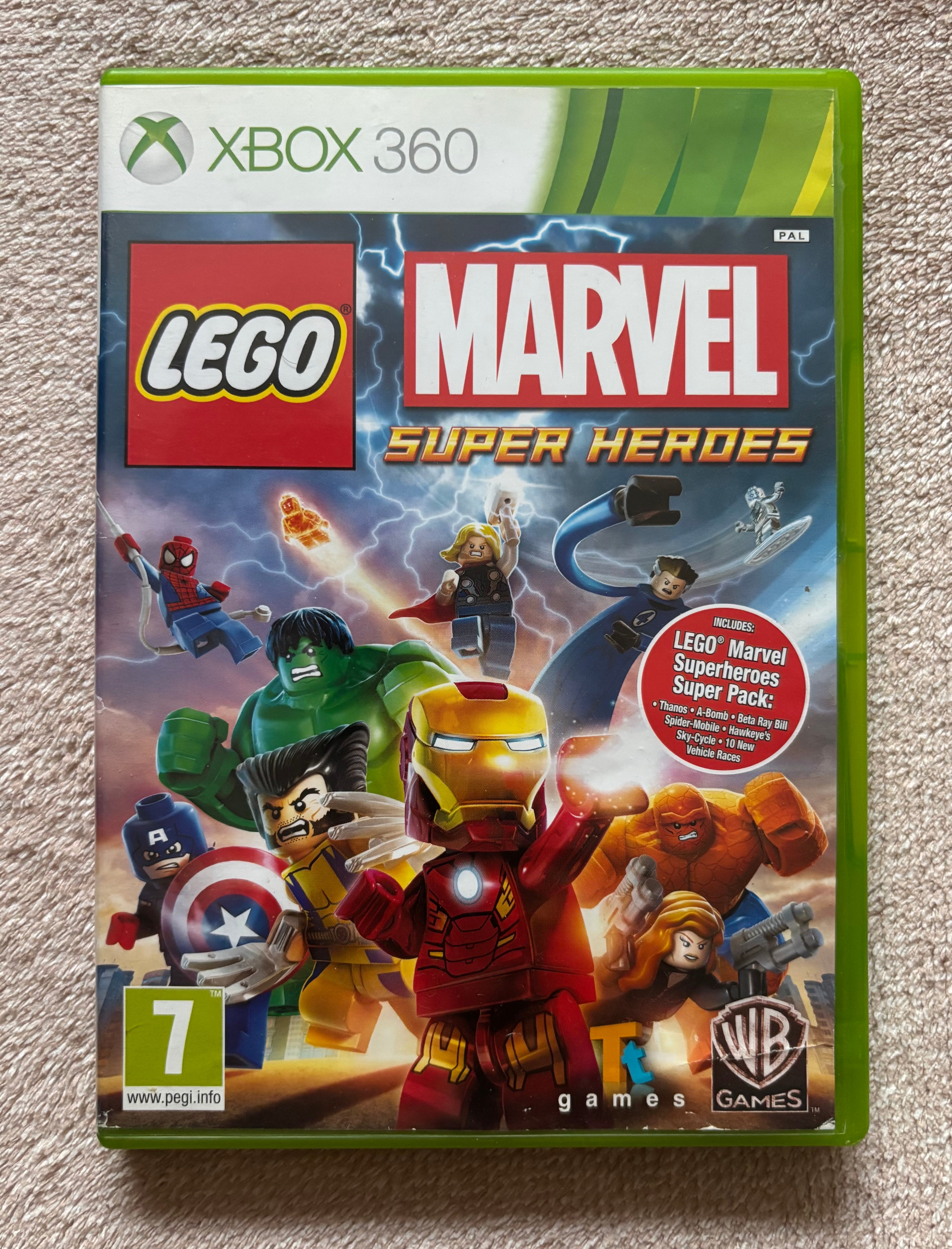 LEGO Marvel Super Heroes Xbox360 (használt)