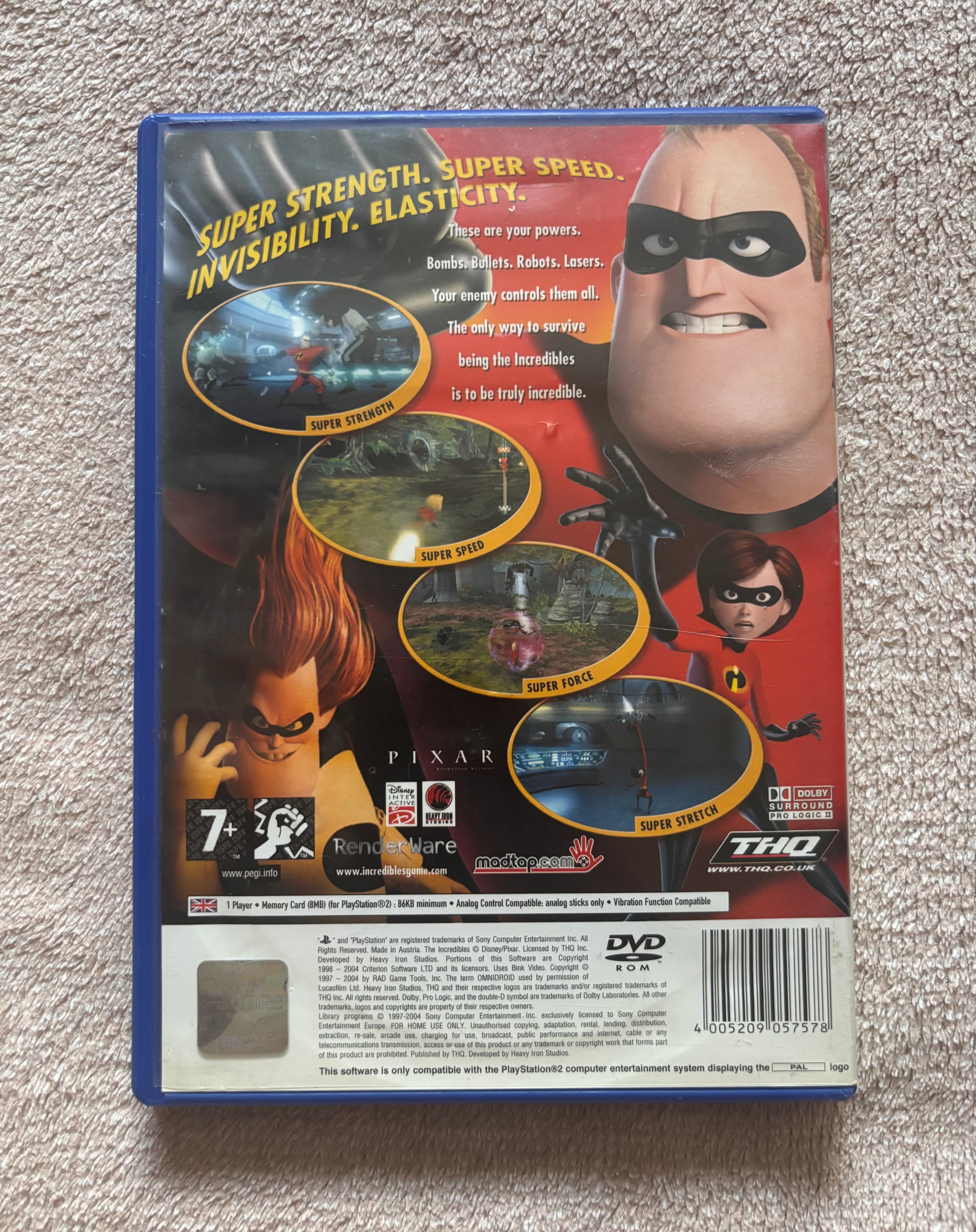 The Incredibles PS2 (használt)