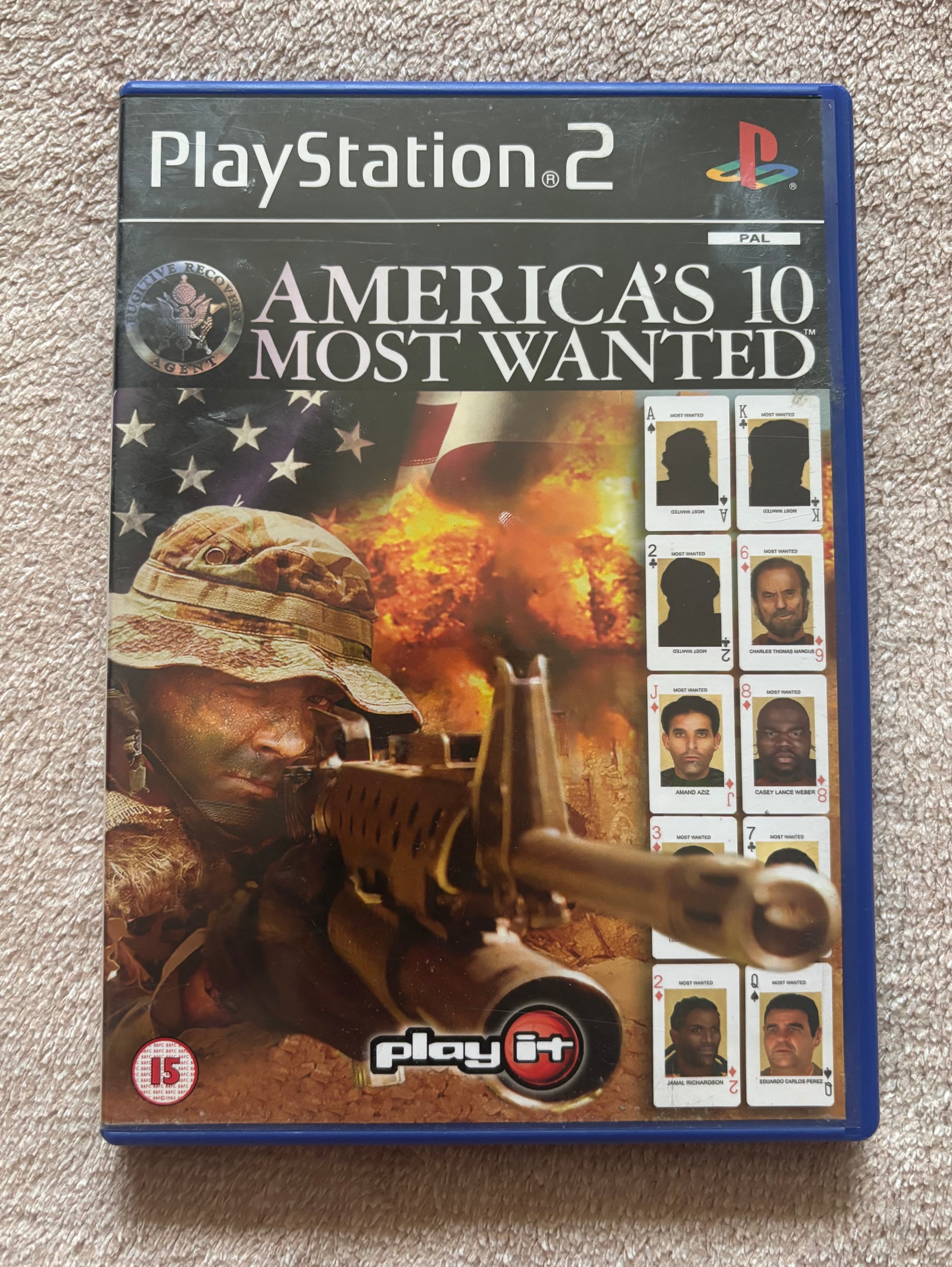 America’s 10 Most Wanted PS2 (használt)