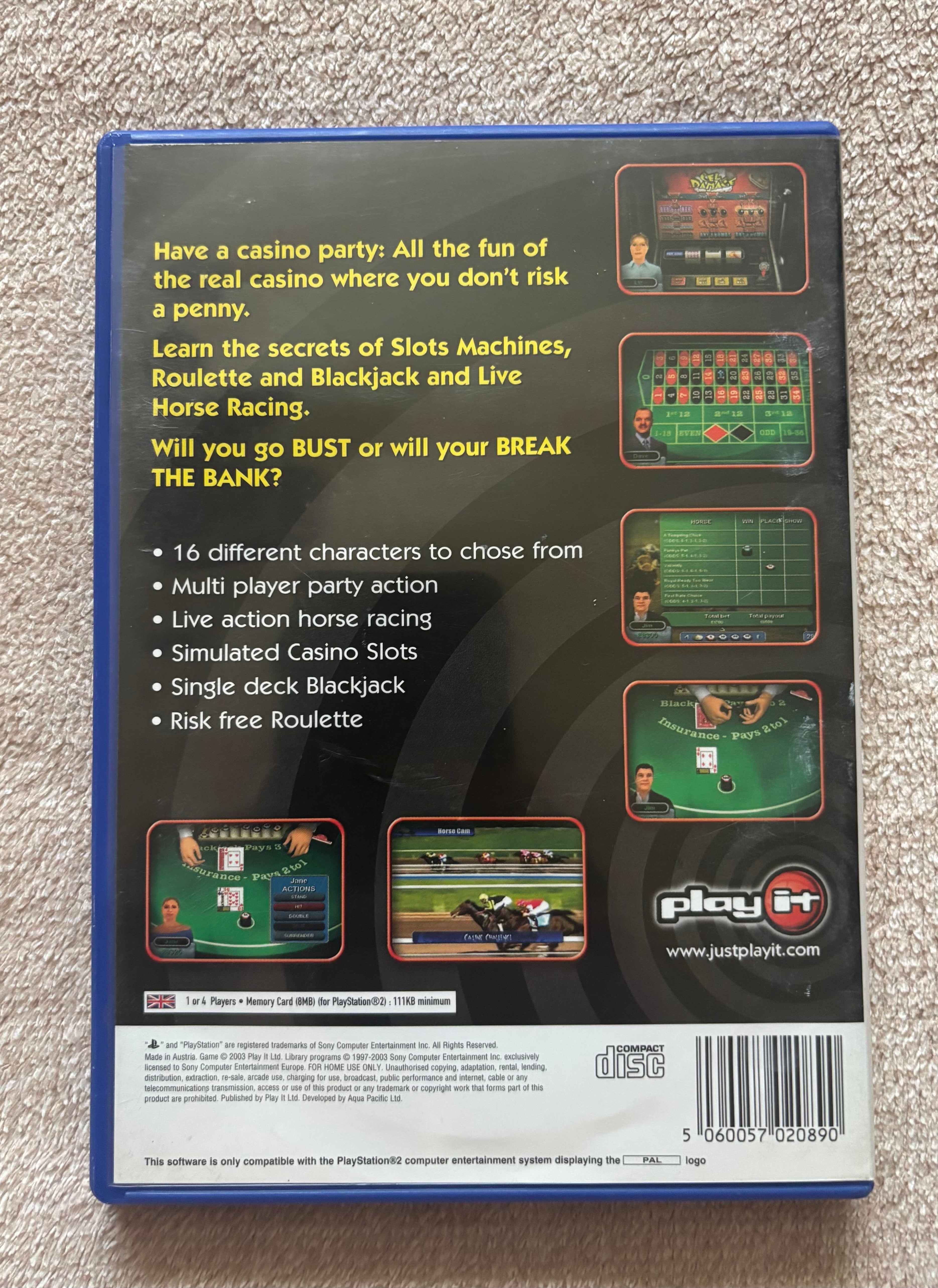 Casino Challenge PS2 (használt)
