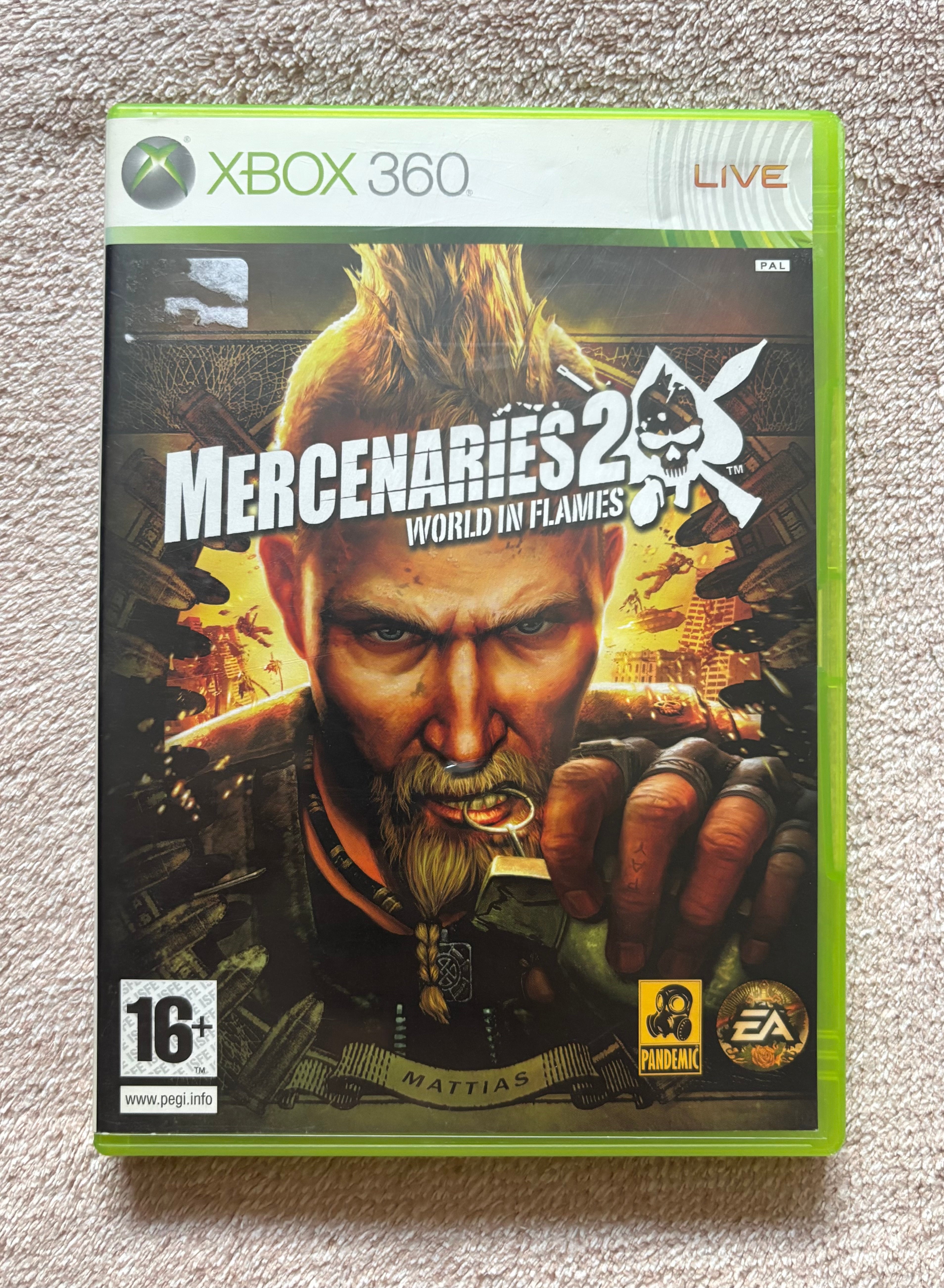 Mercenaries 2 World in Flames Xbox360 (használt)