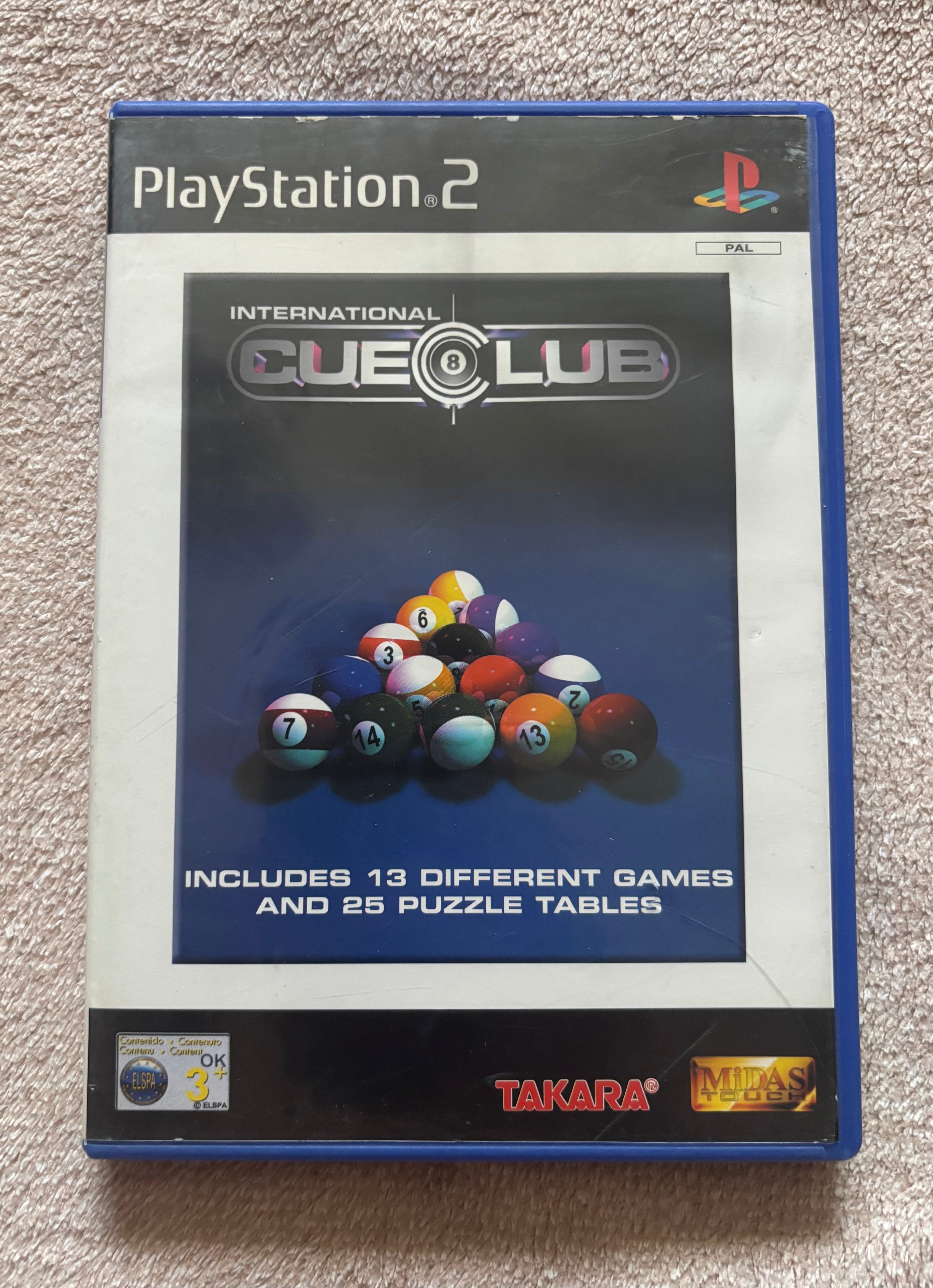 International Cue Club PS2 (használt)