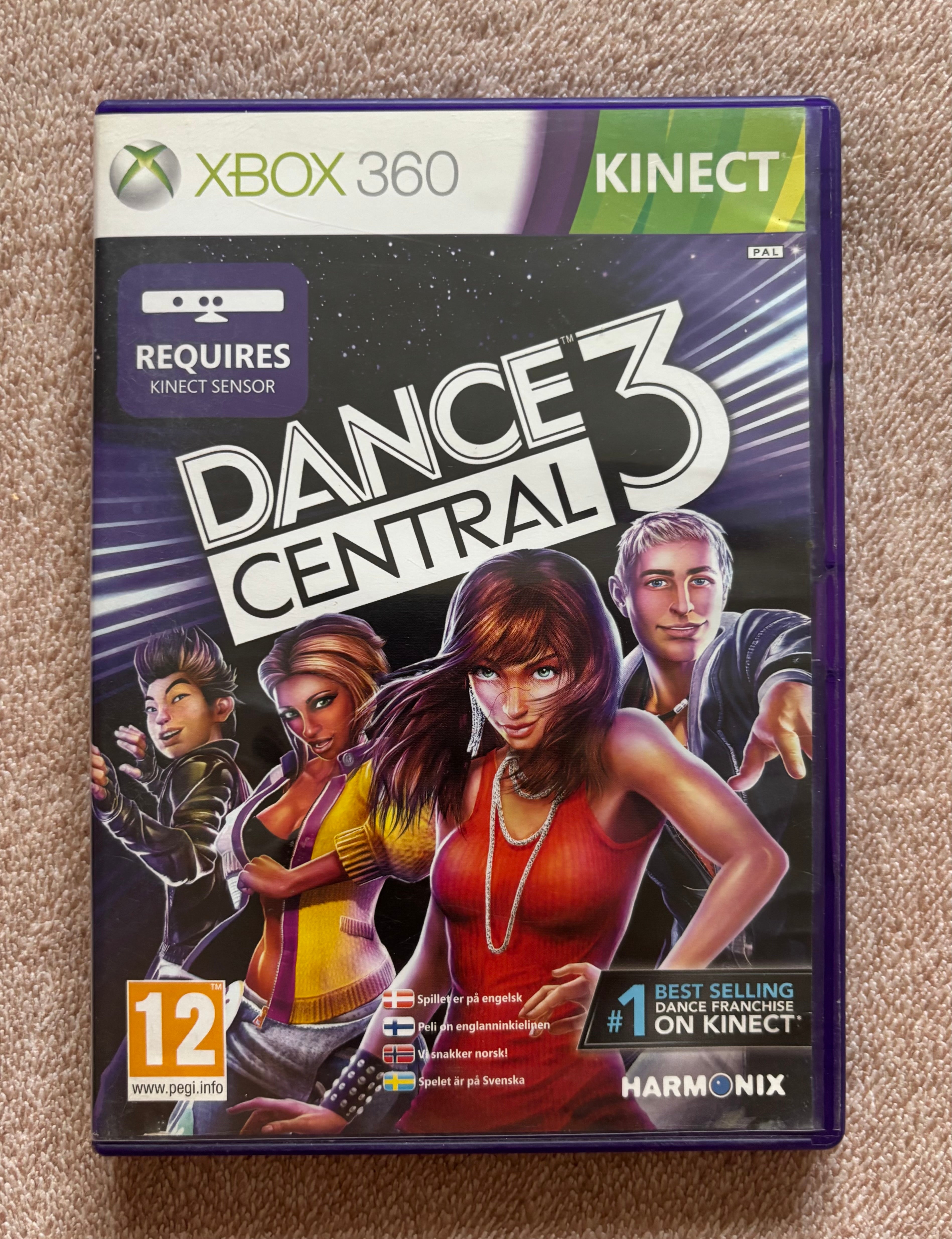 Dance Central 3 Xbox360 (használt)