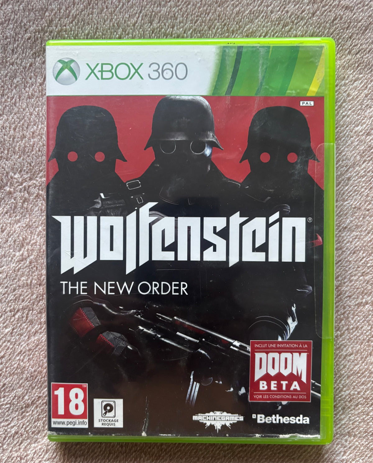 Wolfeinstein The New Order Xbox360 (használt)
