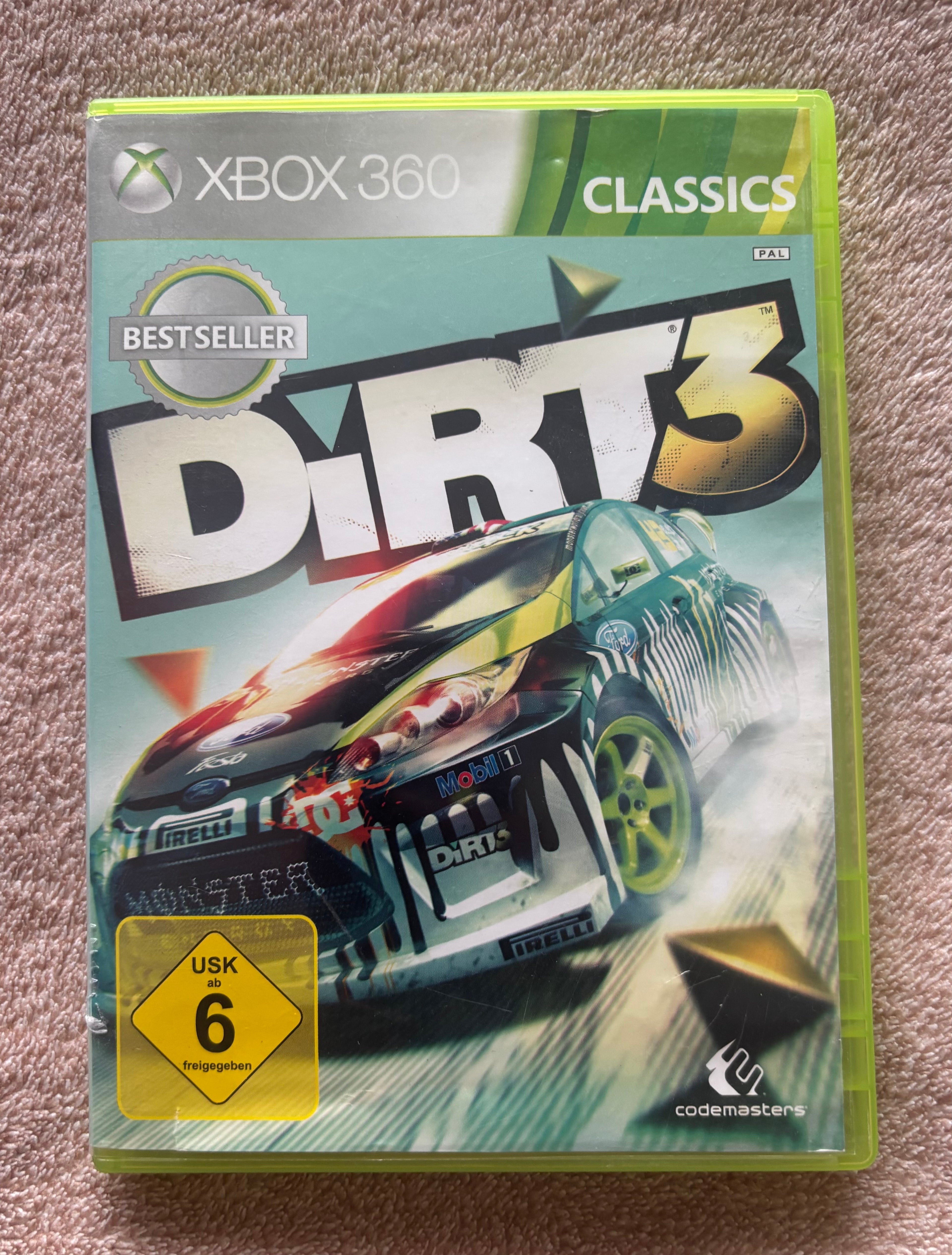 Dirt 3 Xbox360 (használt)