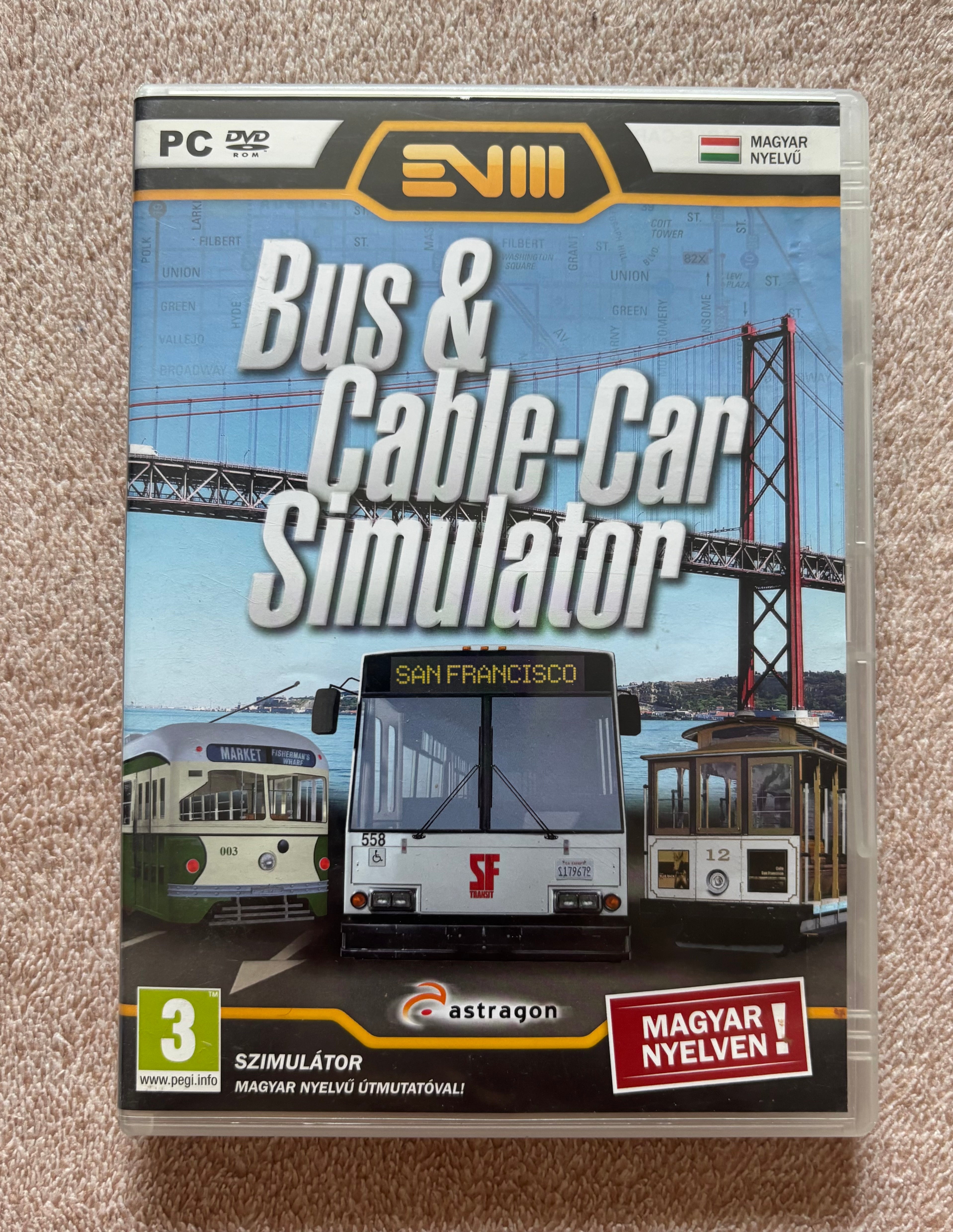 Bus & Cablecar Simulator PC (használt)