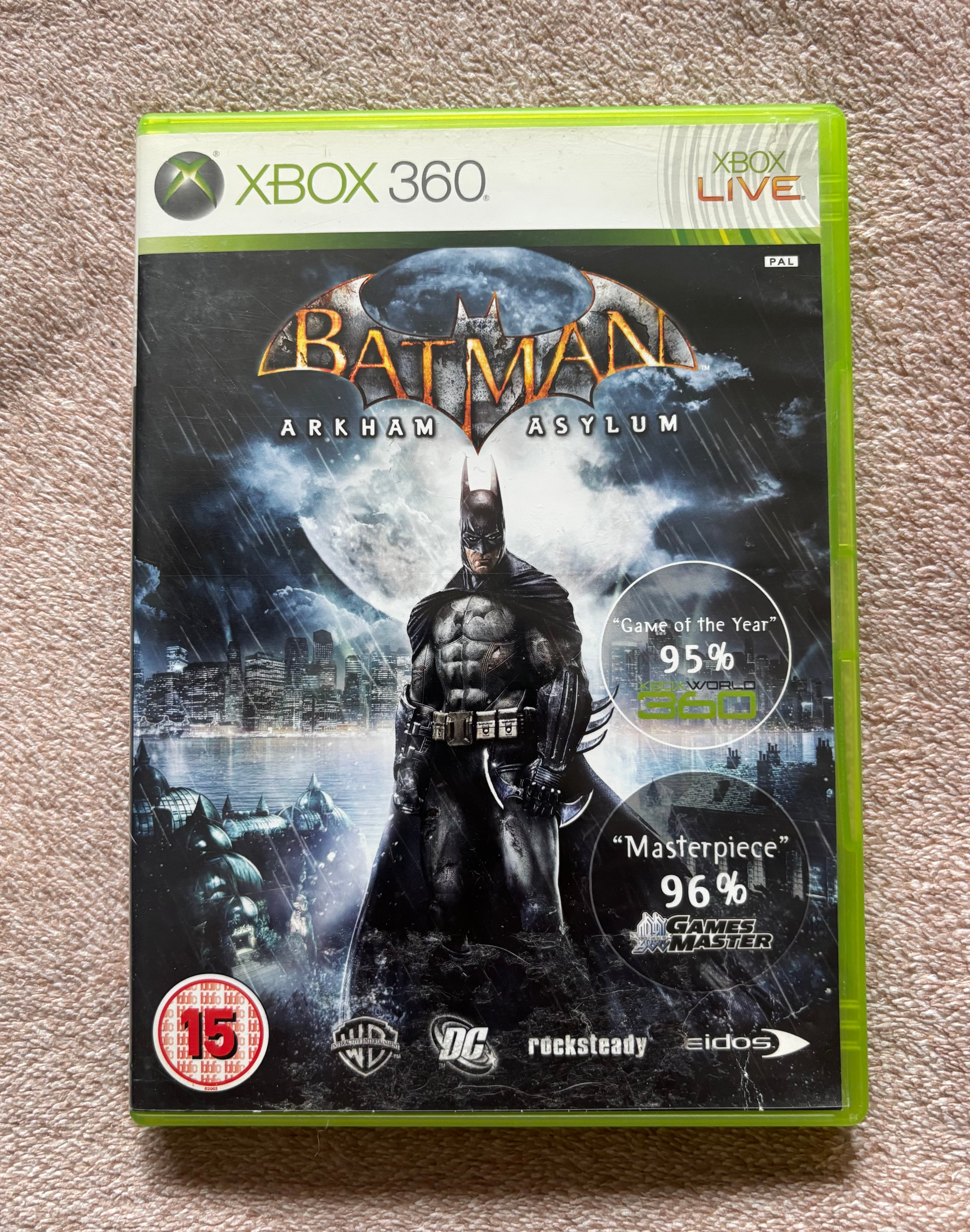 Batman Arkham Asylum Xbox360 (használt)