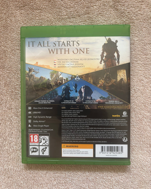 Assassin's Creed Origins Xbox ONE (használt)
