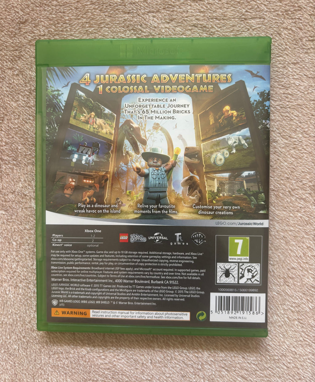 LEGO Jurassic World Xbox ONE (használt)