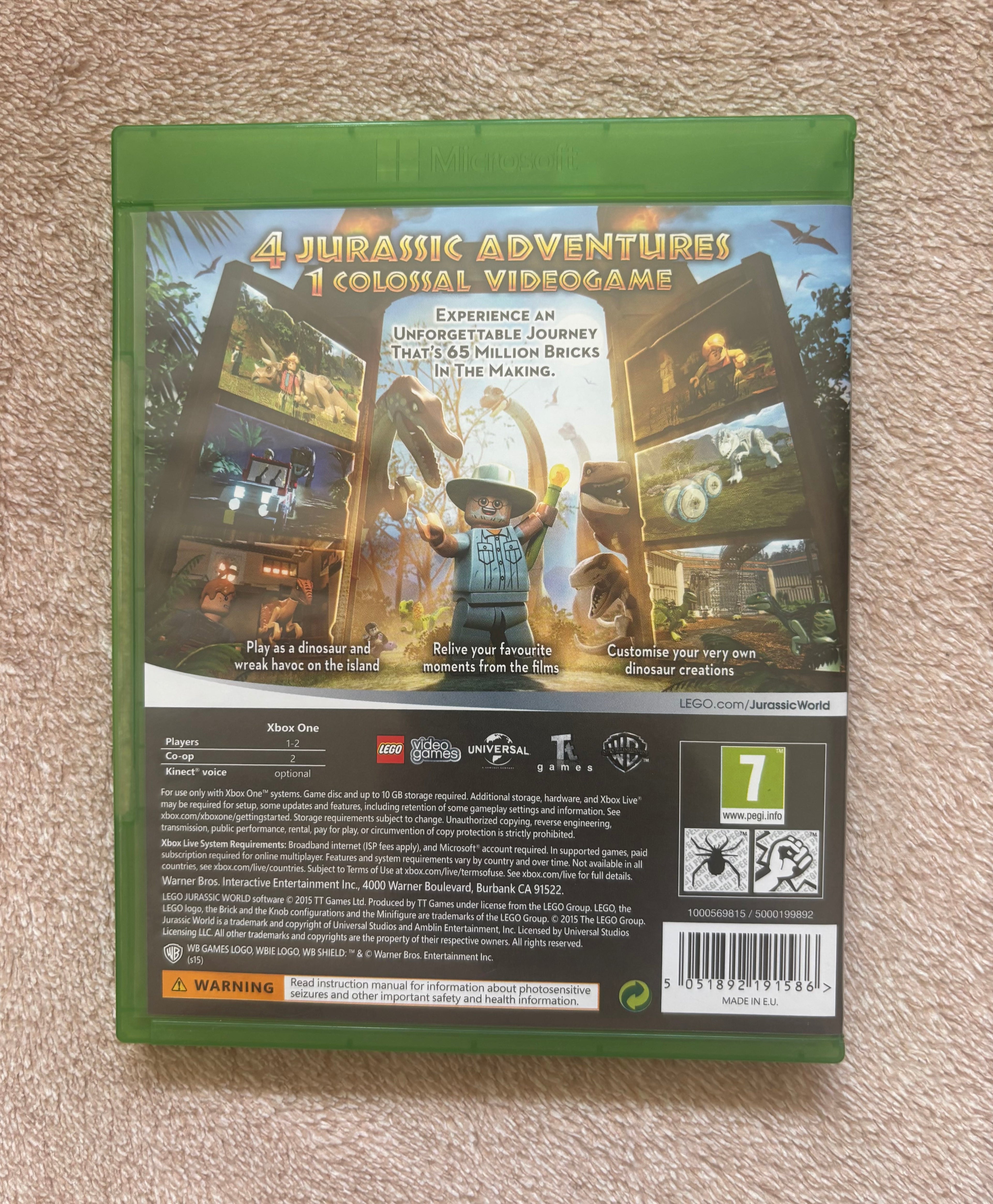 LEGO Jurassic World Xbox ONE (használt)