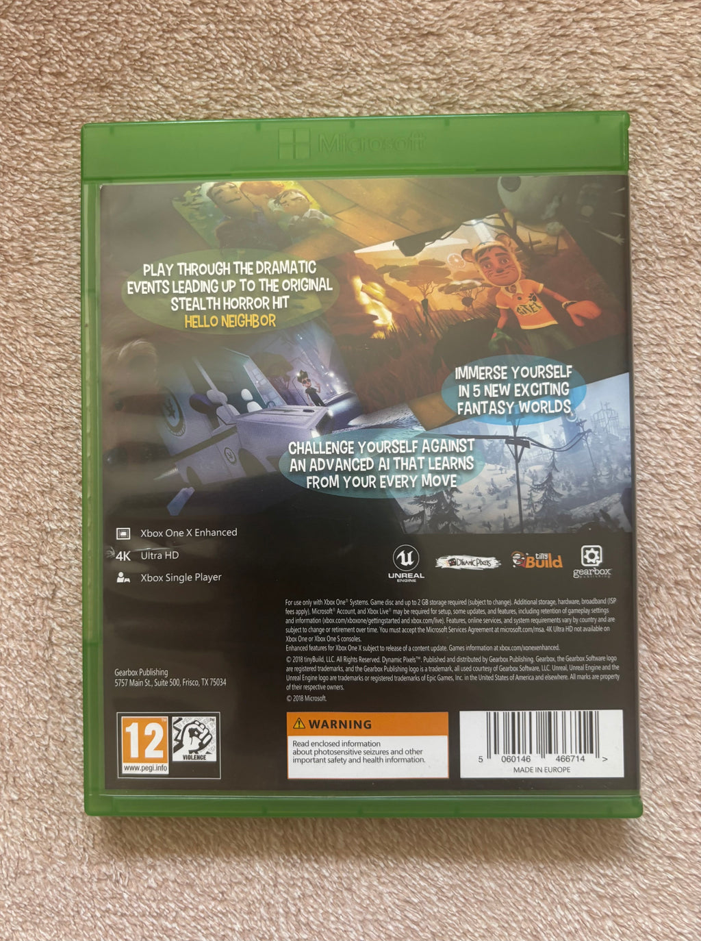 Hello Neighbor Xbox ONE (használt)