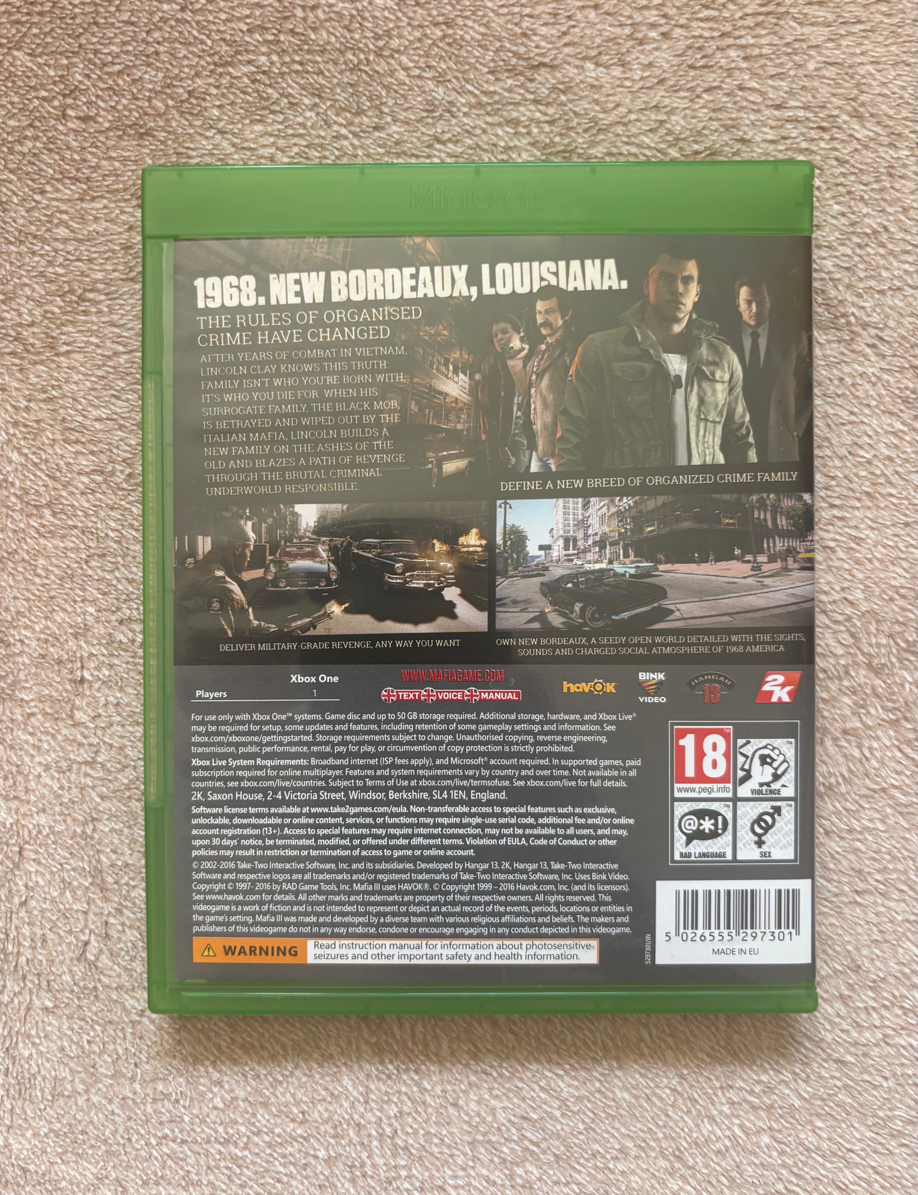 Mafia III Xbox ONE (használt)